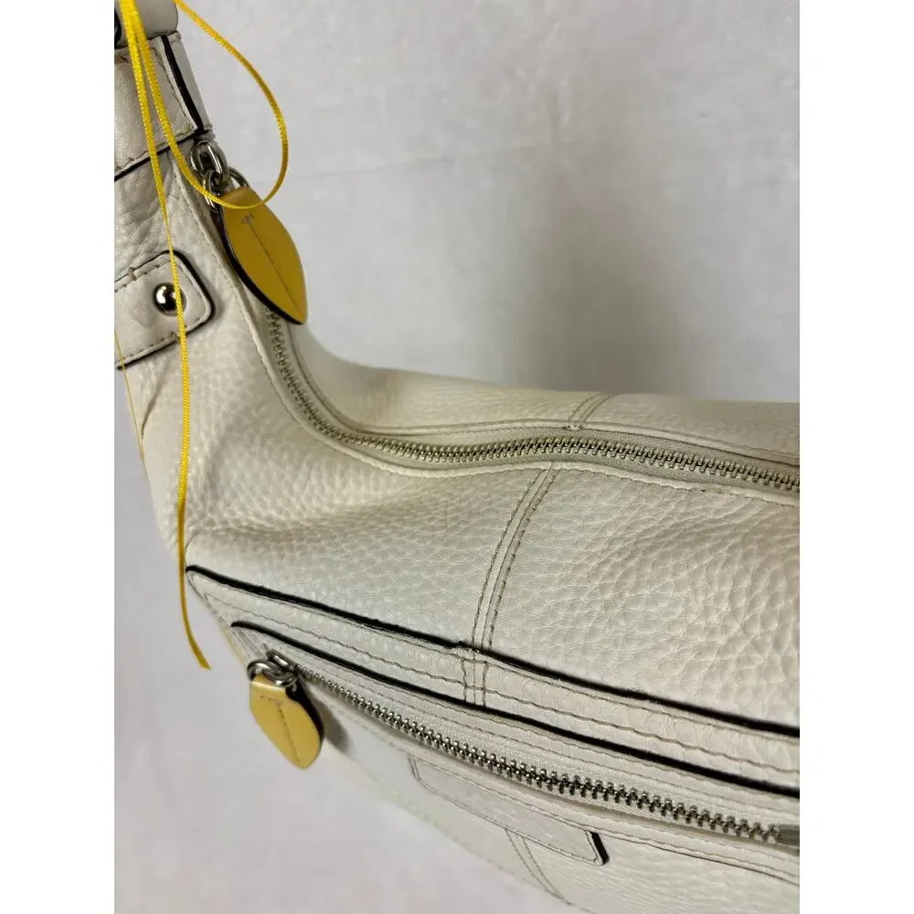 Coach Vintage Y2K Penelope in White Pebble Leather Hobo Bag - Picture 14 of 16